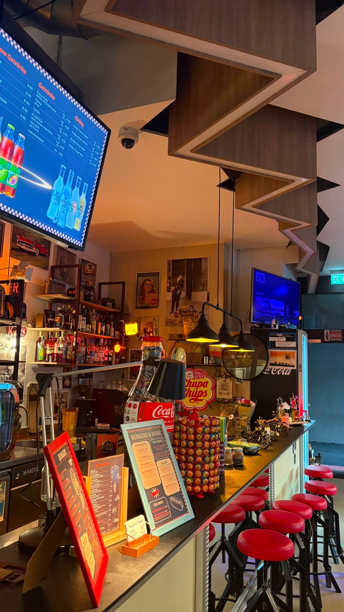 Innenansicht Burgers & Shakes